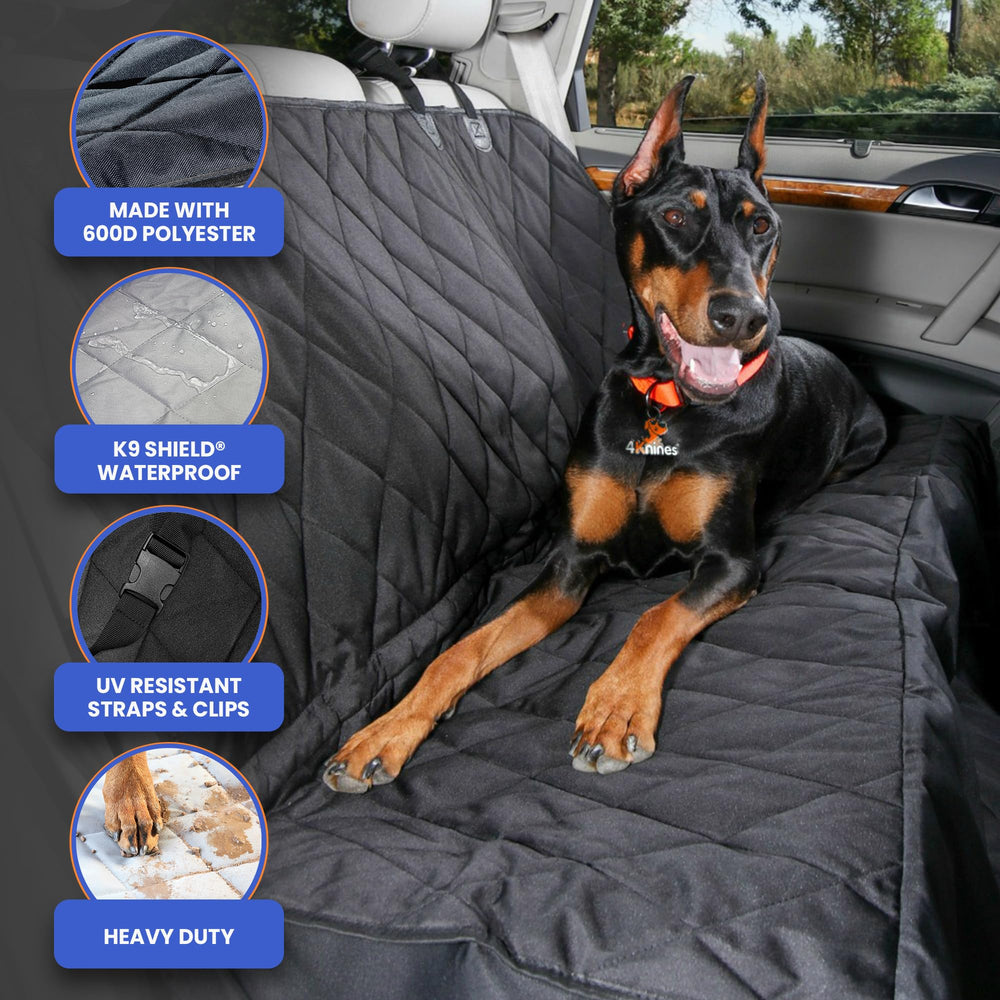 4Knines K9-Shield impermeable: protección fiable frente a derrames y saliva