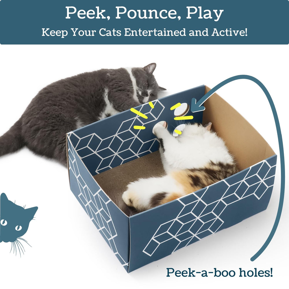 5609PETS huecos laterales para juego, ideal para interacción diaria.