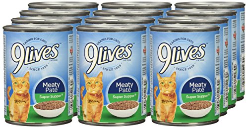 Empaque 9Lives con 12 latas de 13 onzas, práctico y organizado