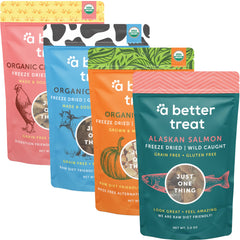 A Better Treat calabaza organica masticables para entrenamiento y premios
