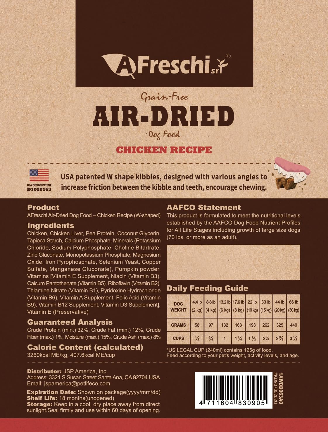 A Freschi srl ingredientes naturales sin colorantes ni conservantes