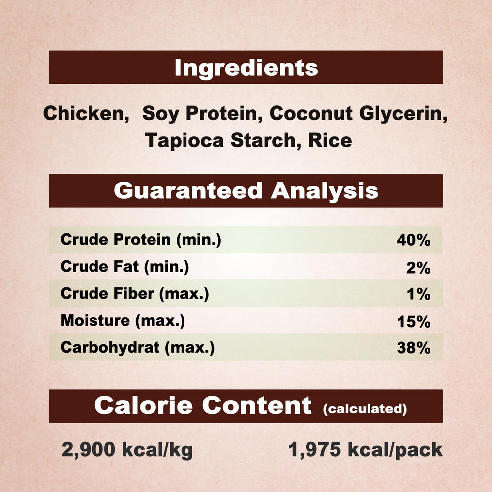 Golosinas para entrenamiento palitos de pollo A Freschi srl