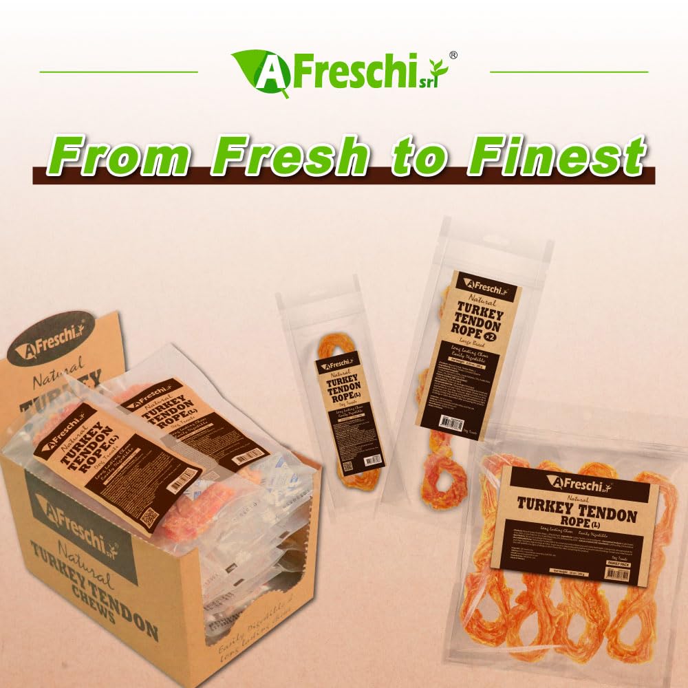 A Freschi Srl tendones de pavo sin granos
