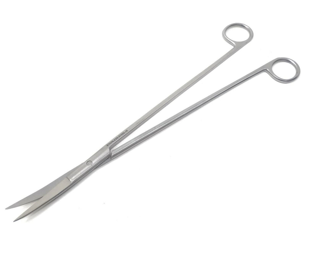 Tijeras A2Z SCILAB largas y curvas para poda precisa en acuario