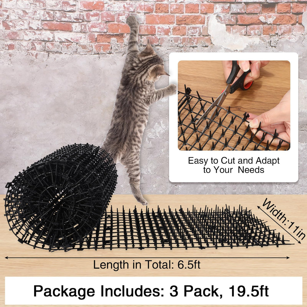 Almohadilla Abbylike repelente para gatos con puntas, apta para interiores.