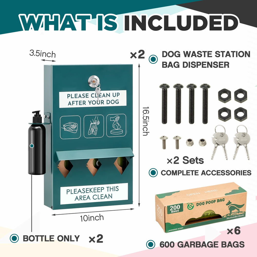 Abbylike bolsas para perro, 1200 piezas, lista para varias salidas.
