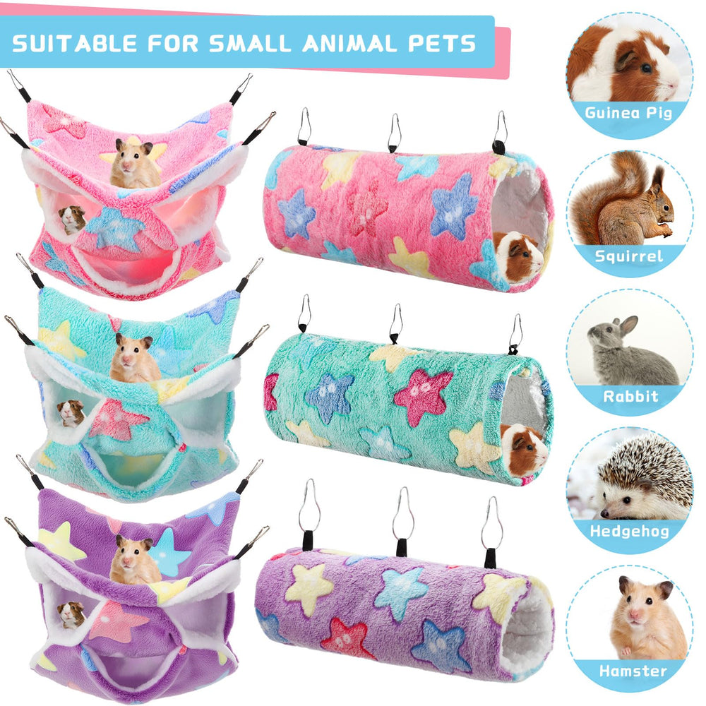 Abbylike cama colgante ferret 17x15 cm azul, refugio flexible