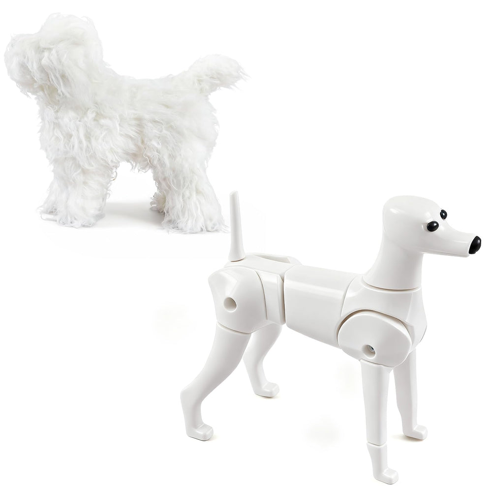 Abbylike modelo de perro poodle juguete para práctica de grooming profesional