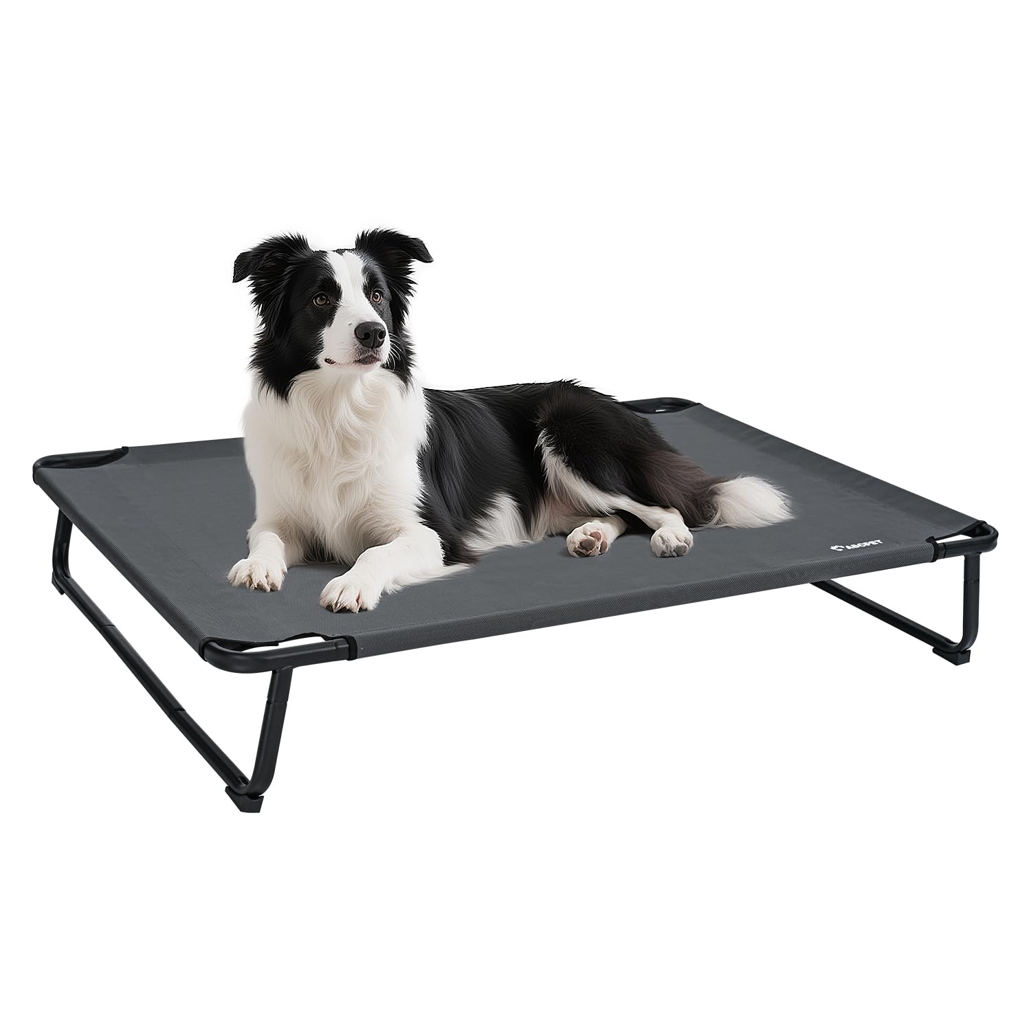 ABCPET Dimensiones 42x28x8 para perro grande, espacio cómodo.