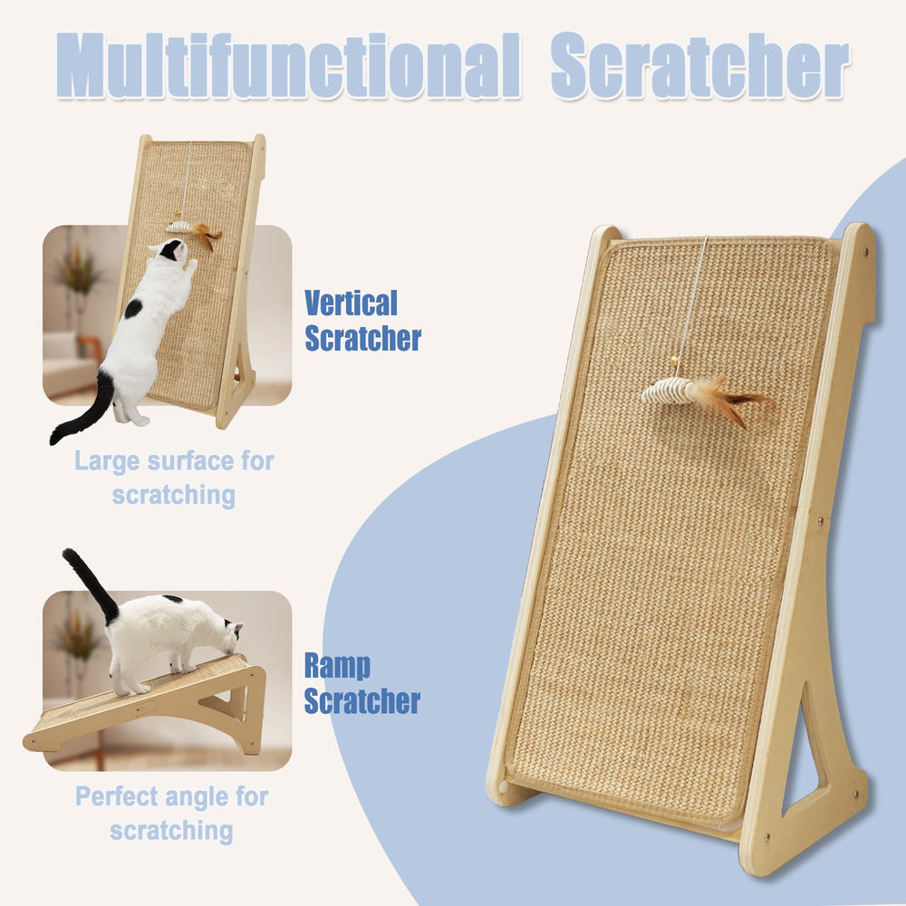 Aberatail protege muebles, ideal junto al sofá para rascar.