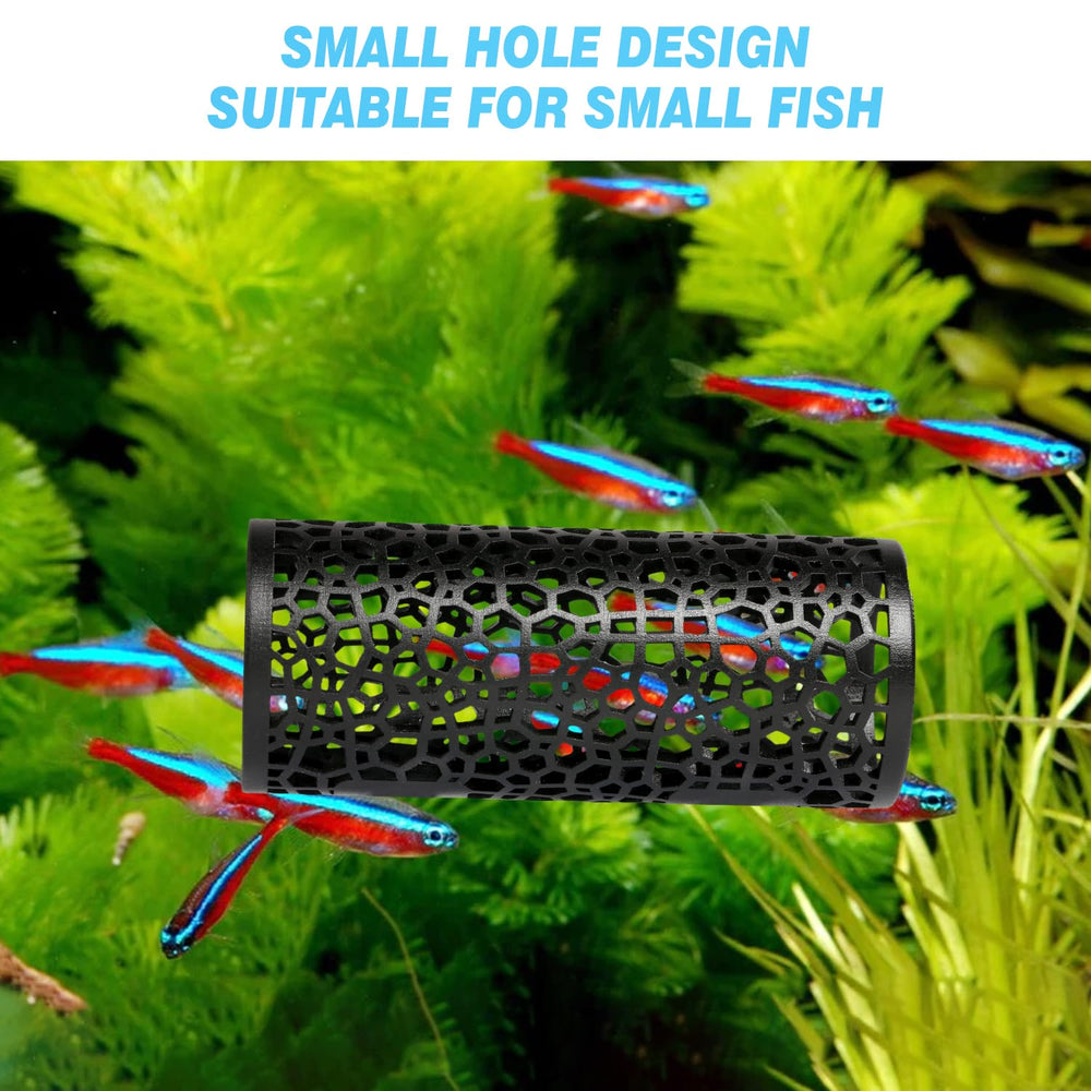 Abizoo Betta Tunel negro: decoración atractiva para acuario y refugio visual para tus peces.