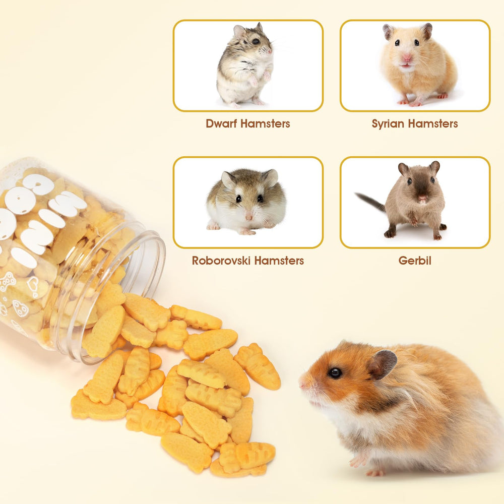 Abizoo snacks-naturales-hamster-gerbil, bocado sabroso con nutrientes para pequeños roedores.
