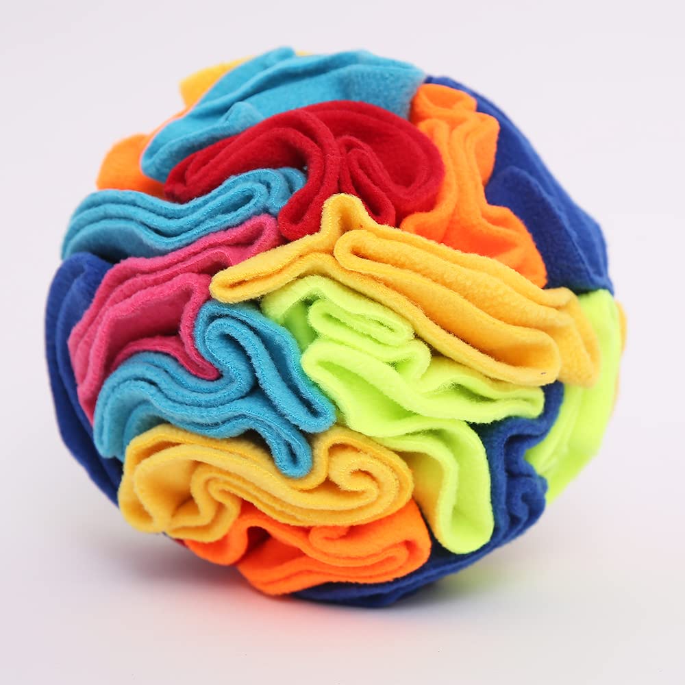 Ablechien Snuffle Ball para perros pequeños: juguete interactivo que estimula la mente y quema energía.