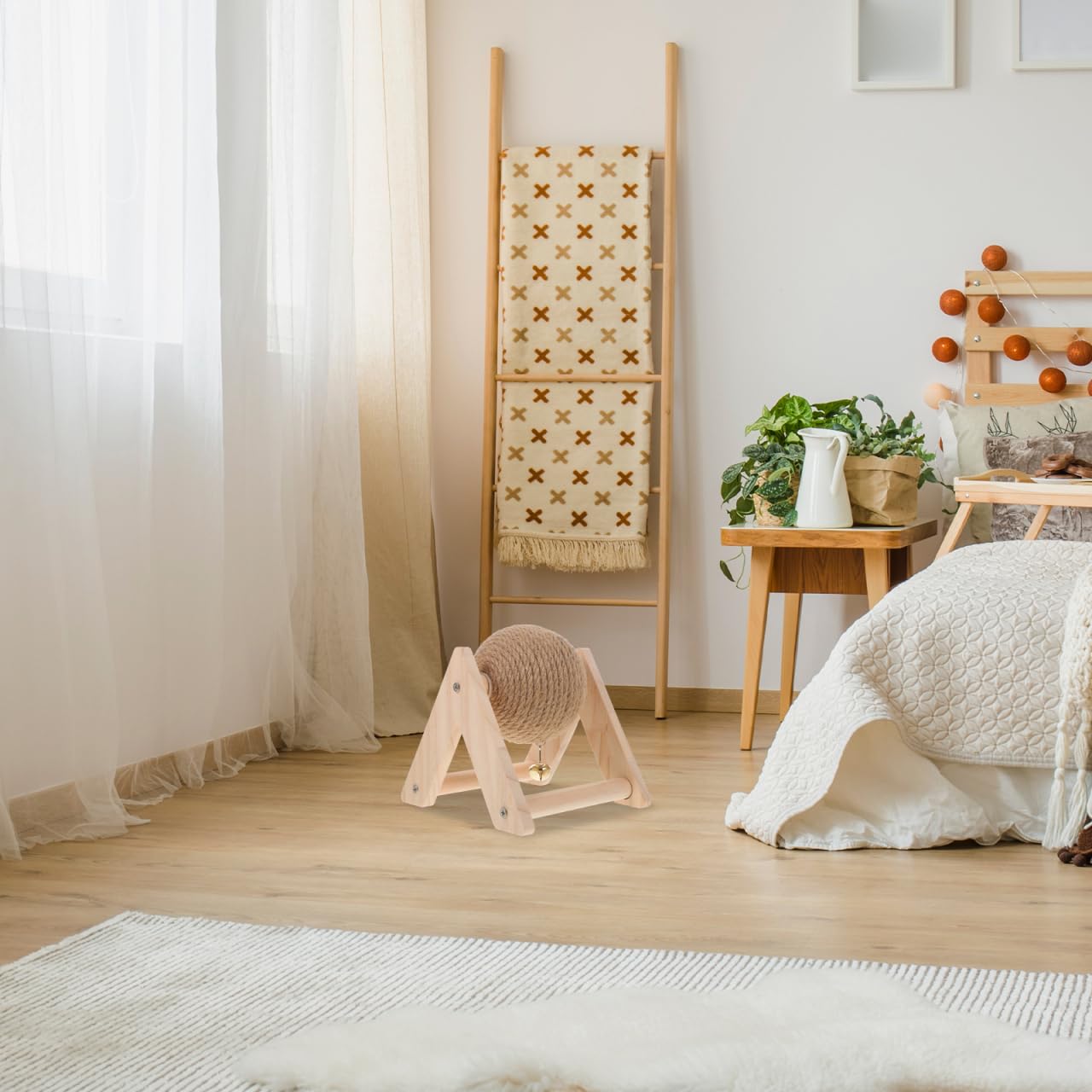 ABOOFAN Juguete para rascar interior: ayuda a liberar energía sin dañar muebles.