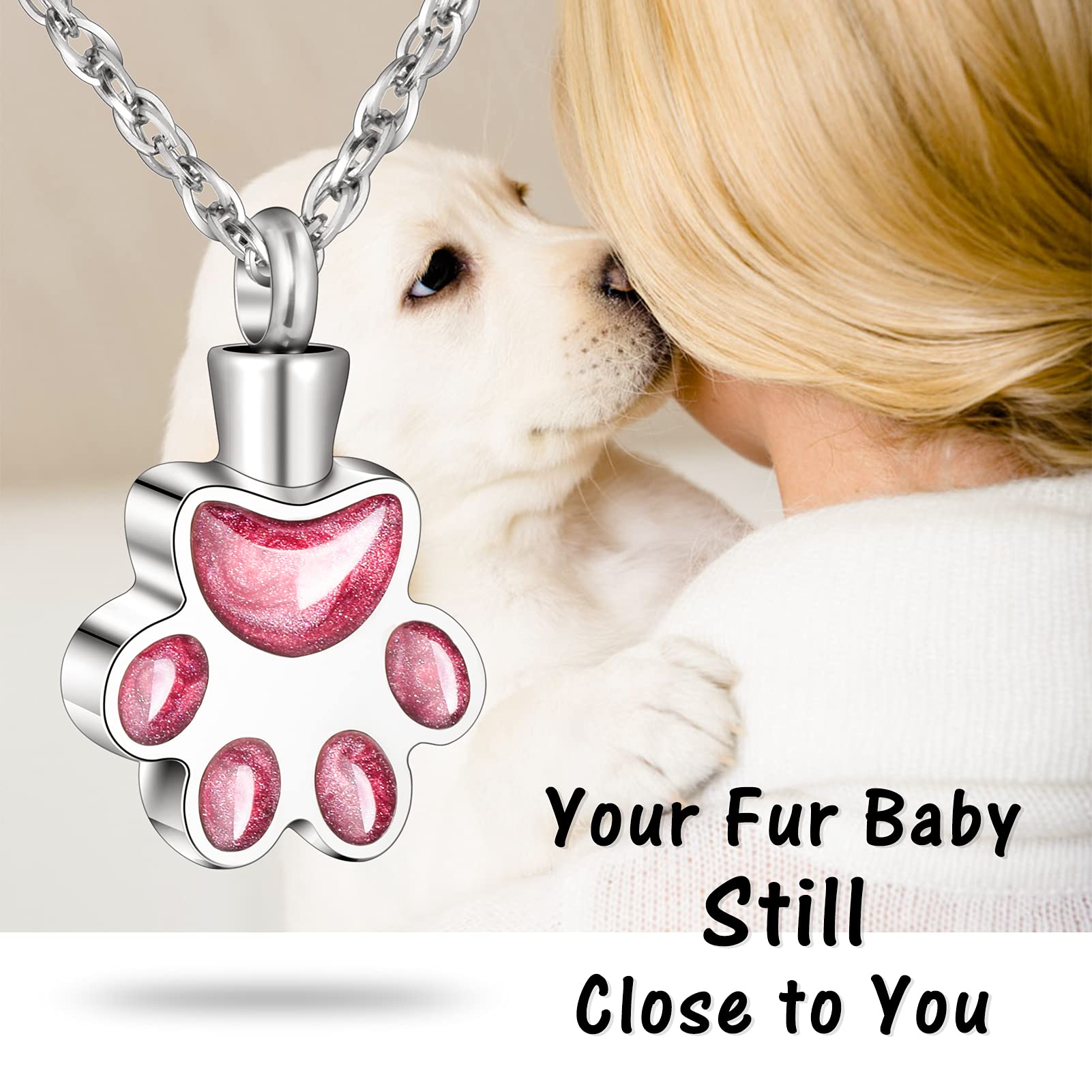 Cadena de 20 pulgadas para collar urna abooxiu