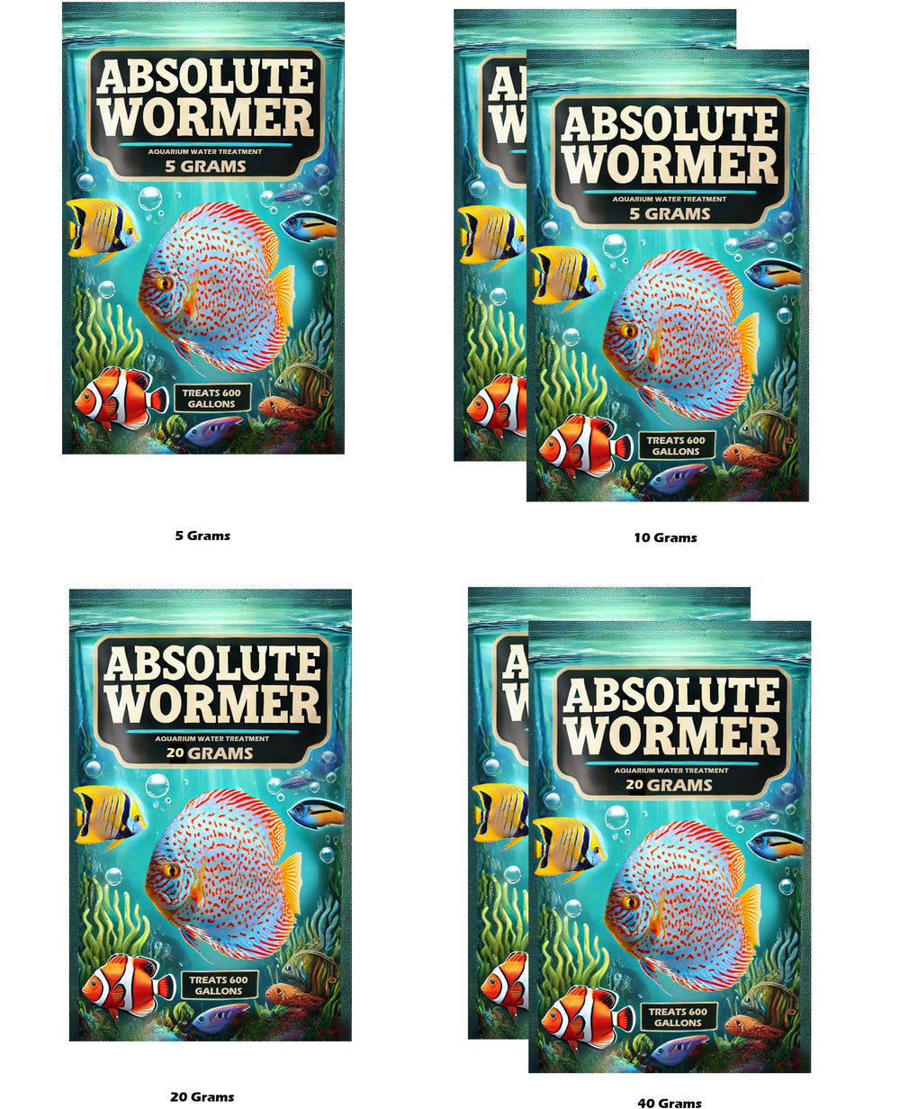 Absolute Wormer en acuario con plantas, tratamiento seguro para peces