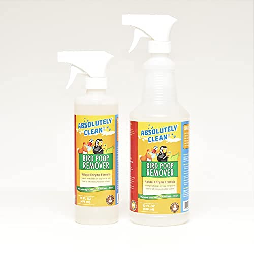 Absolutely Clean limpiador excrementos de pájaro para muebles exteriores y limpieza exterior.