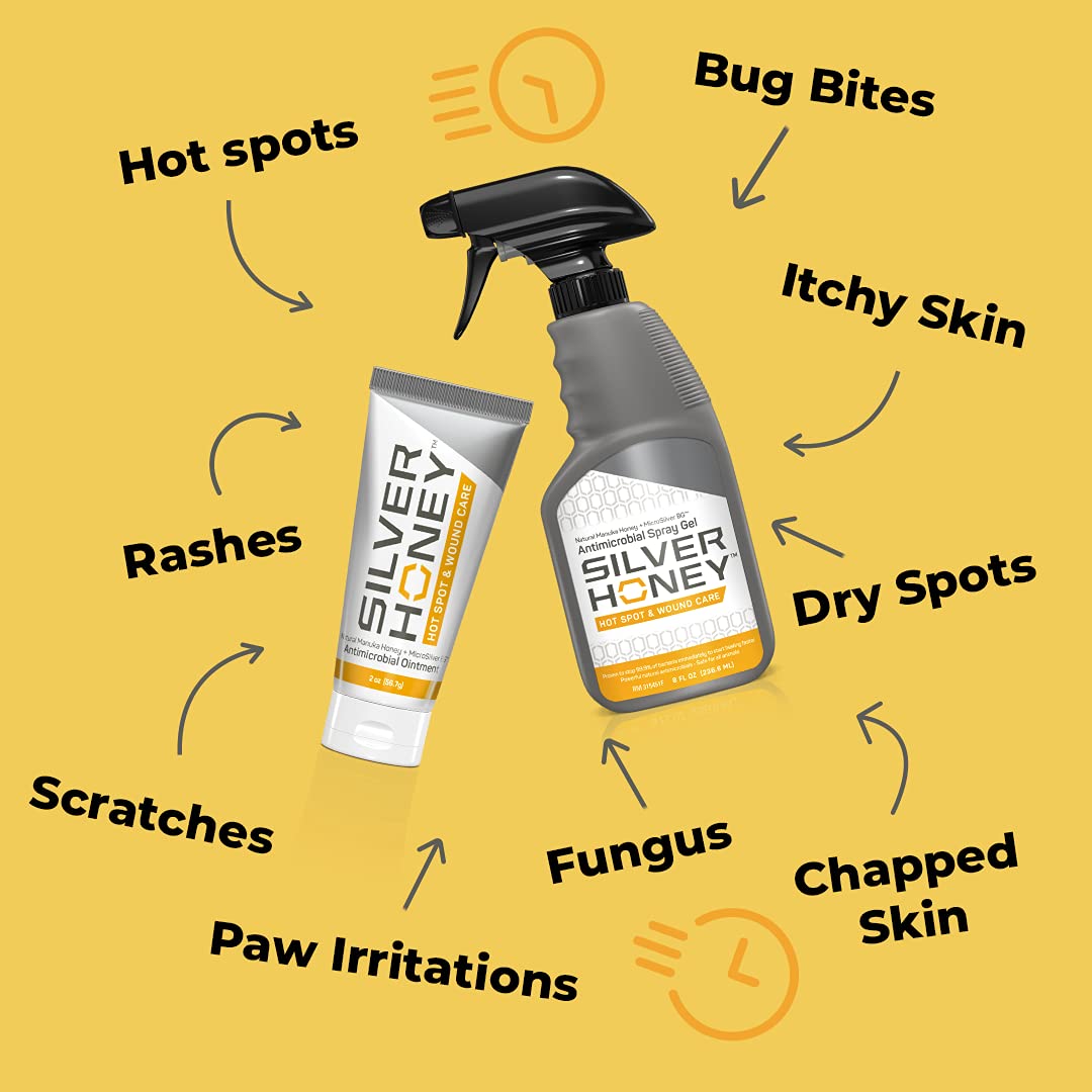 Absorbine Silver Honey Ungüento: aplicación segura en perros.