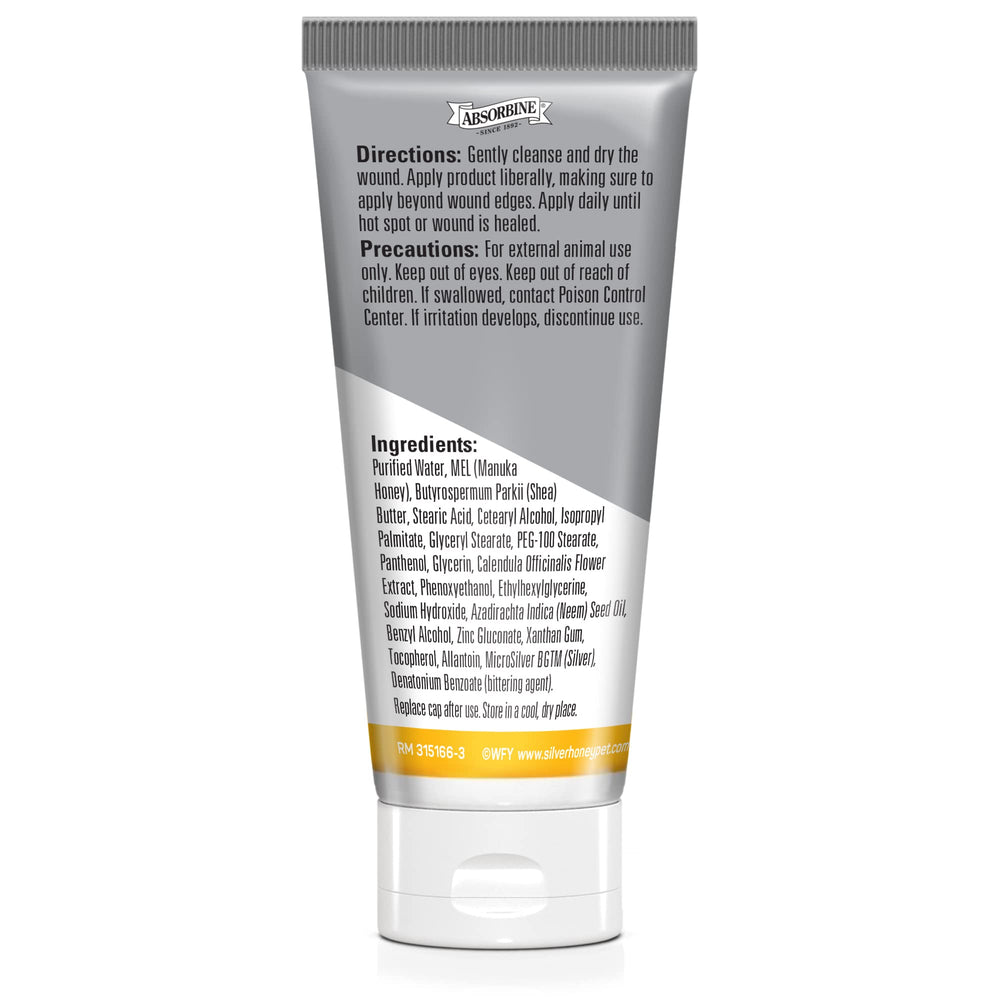 Absorbine Silver Honey Ungüento: alivio para irritaciones en patas.