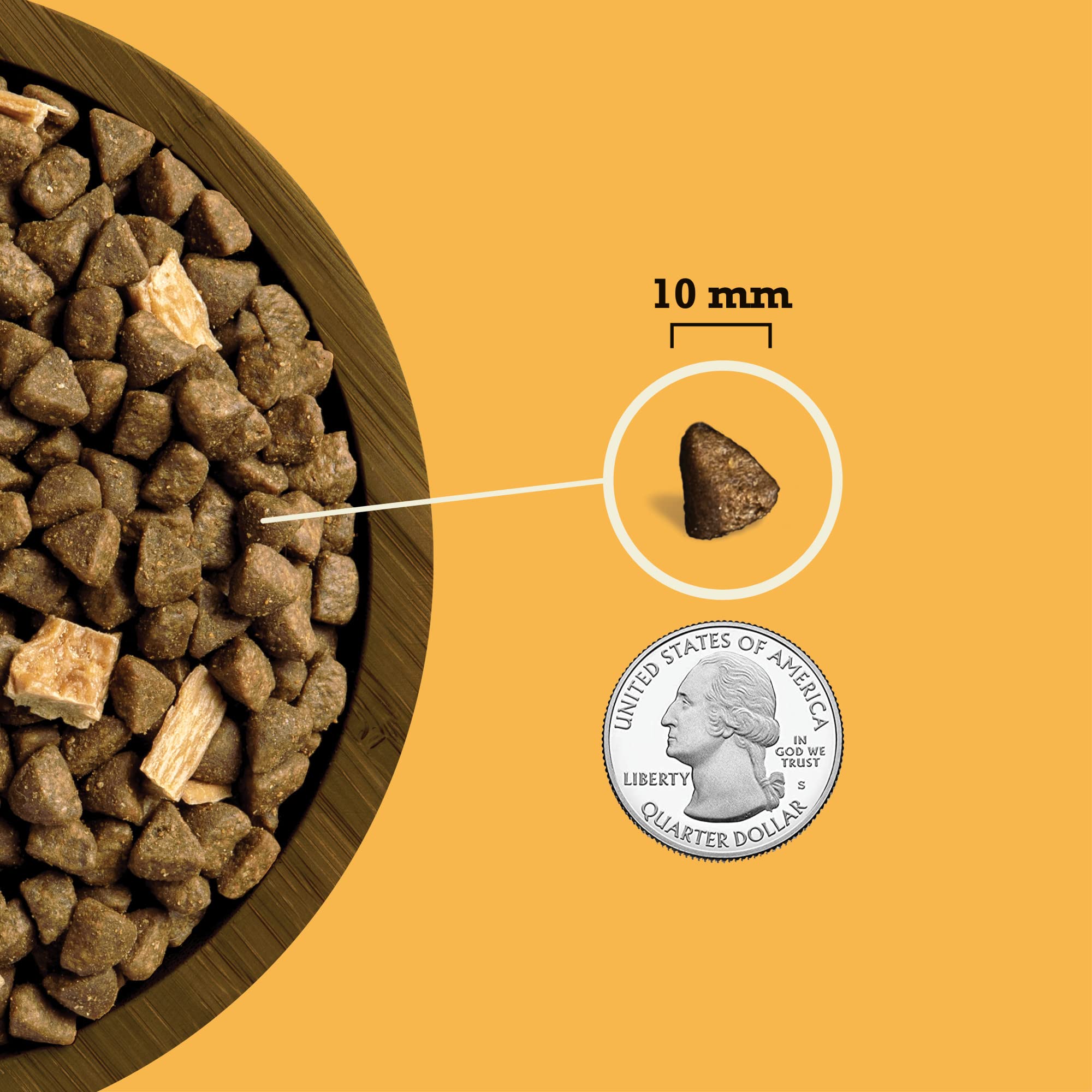 Mezcla de legumbres y vegetales en ACANA Butcher's Favorites, con beneficios de textura.