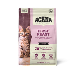ACANA First Feast gatitos, bolsa 4 lb, alimento premium para crecimiento.