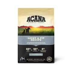 ACANA Light & Fit – bolsa 4,5 lb para nutrición equilibrada.