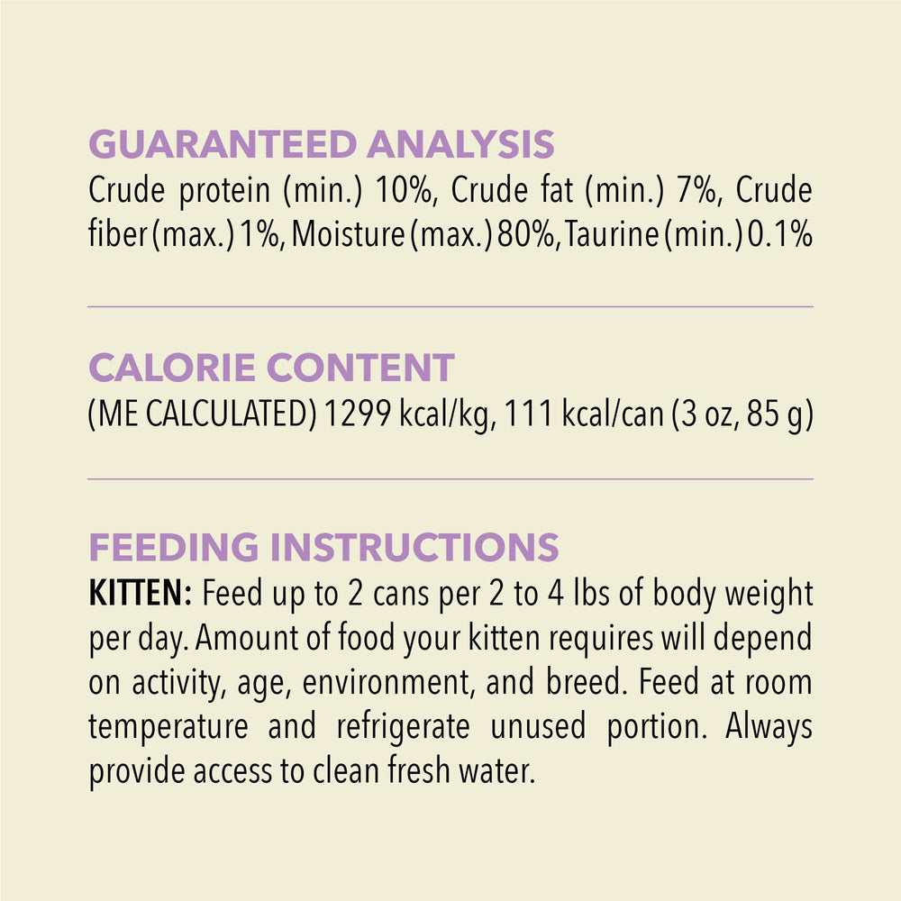 ACANA Premium Pate Gatito alto contenido de proteína animal.