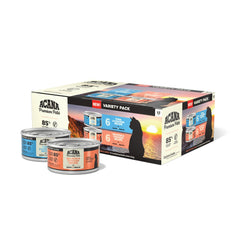 ACANA Premium Paté Atún y Pollo en lata, sabor marino para gatos.