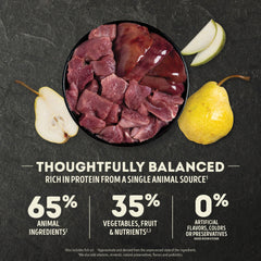 ACANA Singles ingredientes de origen animal: balance para cuerpo sano.