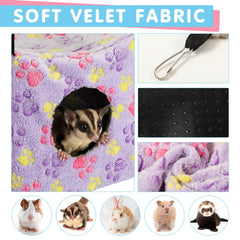 AceOrbit hámaca cubo para hámster, refugio espacioso que invita a explorar.
