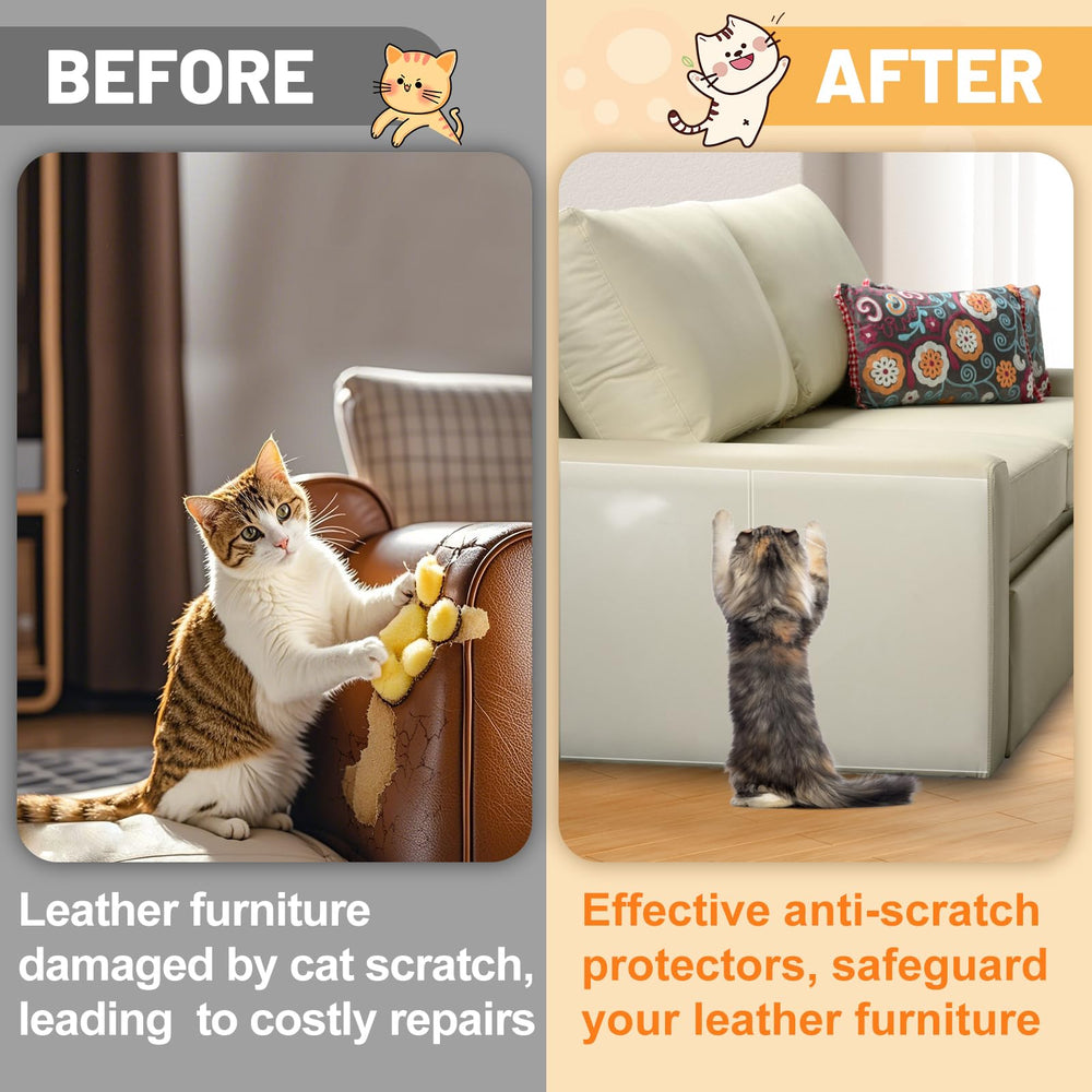 Protector Acostop con adhesivo para cuero; adherencia fuerte.