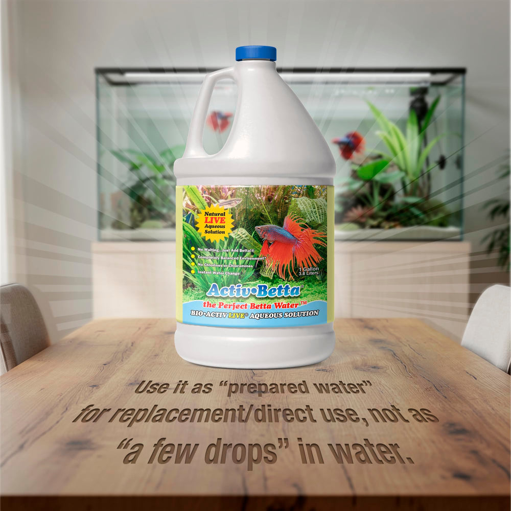 Activ Betta Bio-Activ Live: nutrientes para raíces y crecimiento de plantas.