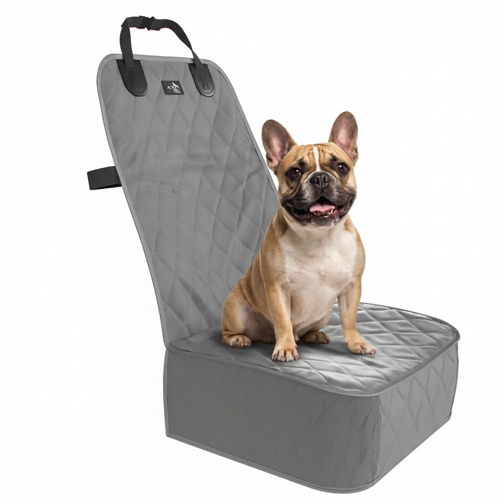 Active Pets cobertor frontal para perros protege asientos contra agua y suciedad.