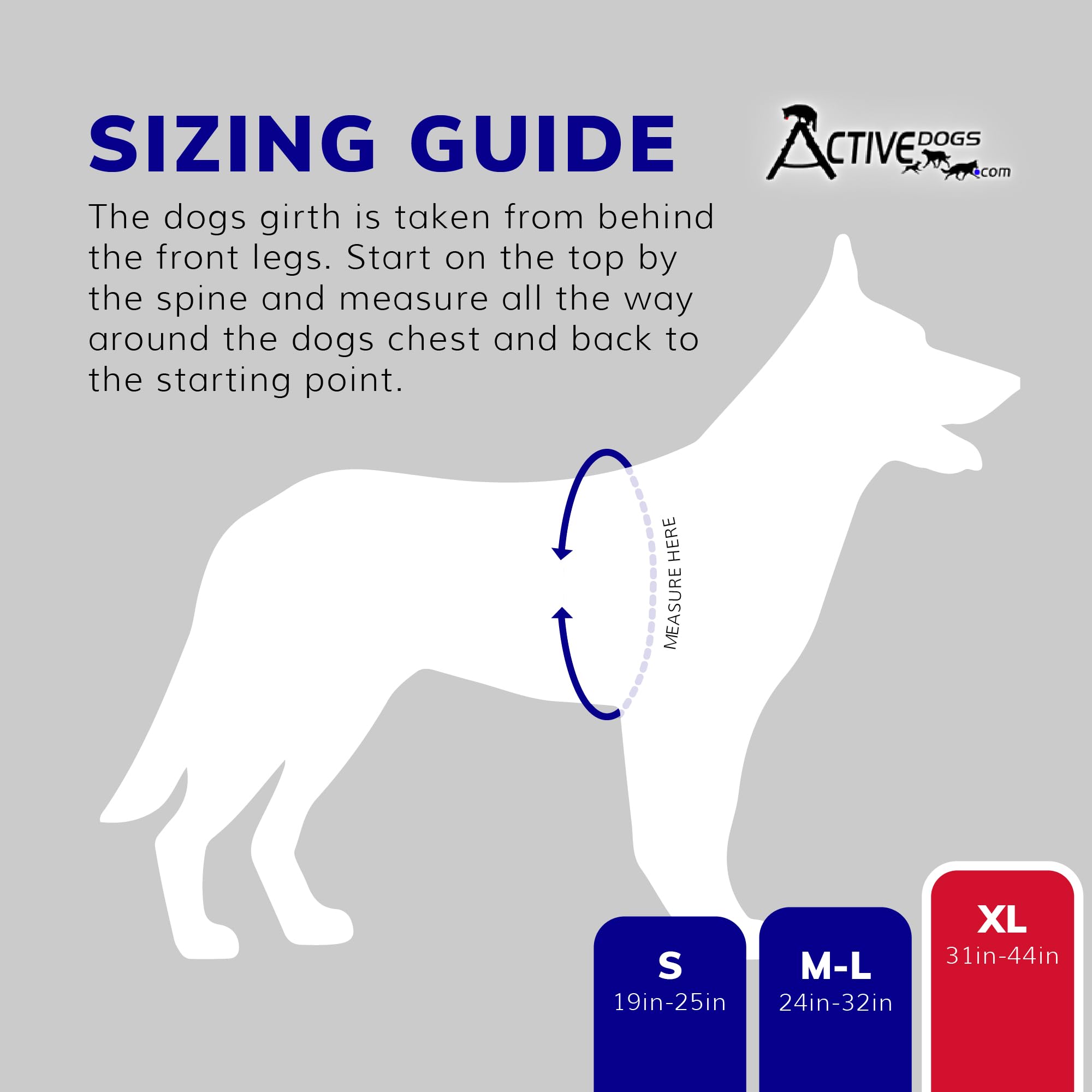 ActiveDogs relleno acolchado ofrece confort prolongado sin sobrecalentamiento.