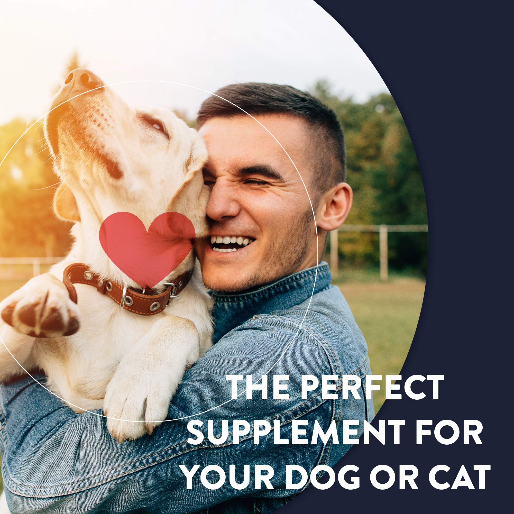 Geneflora de ActivHealth: uso diario para perros, gatos y otros compañeros.