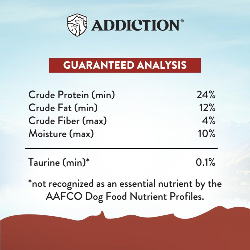Addiction Viva La Venison: proteína de venado para energía y control de peso.