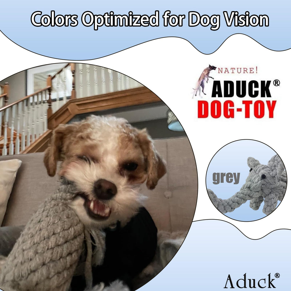ADDUCK Juguete de cuerda para perro, enfoque en entrenamiento y refuerzo positivo.