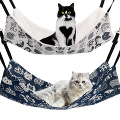 Admaison hamaca para gato en jaula, descanso cómodo y seguro