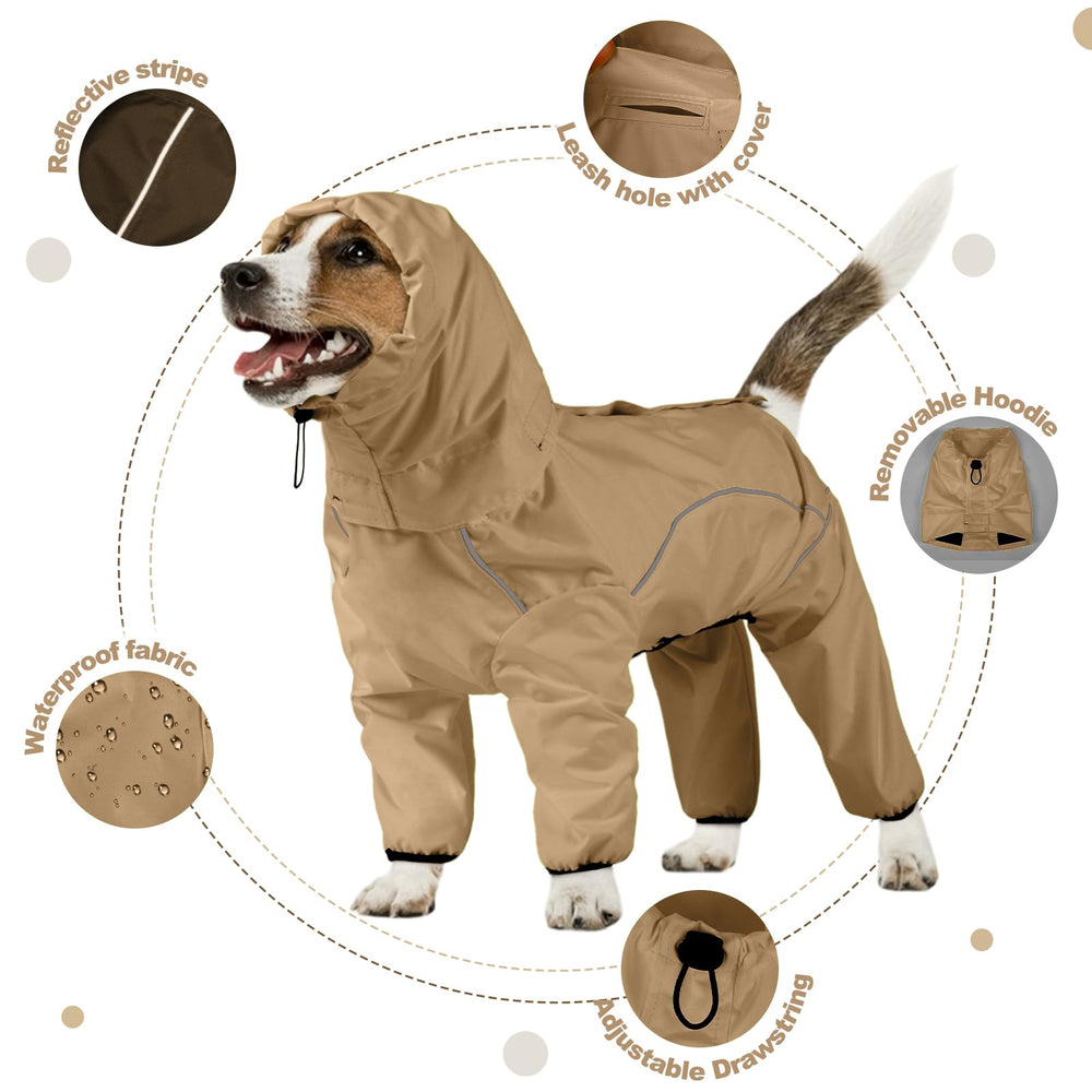 ADNIKIA capucha removible ofrece protección sin bloquear la vista del perro
