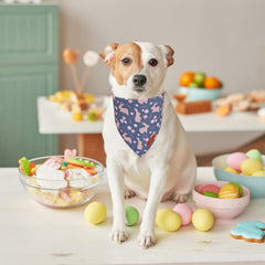 ADOGGYGO Bandana Pascua Dos Caras, opción de dos caras para estilos variados.
