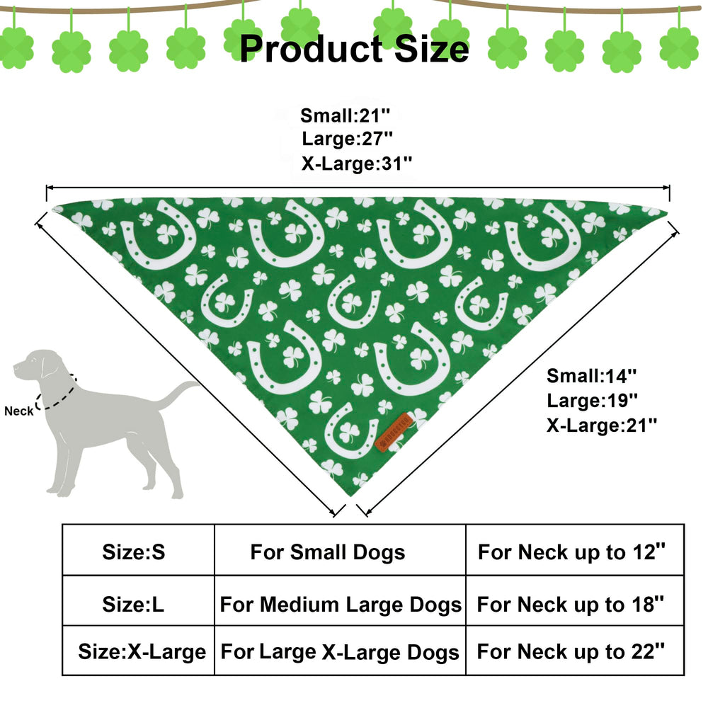 Bandana ADOGGYGO verde para ocasiones, suave y cómoda para tu mascota.