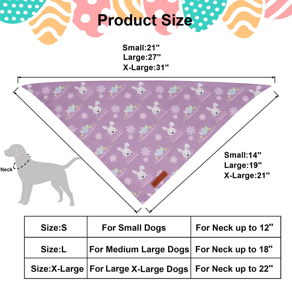 ADOGGYGO Bandana Medianas a XXL, ajuste cómodo para perros grandes.