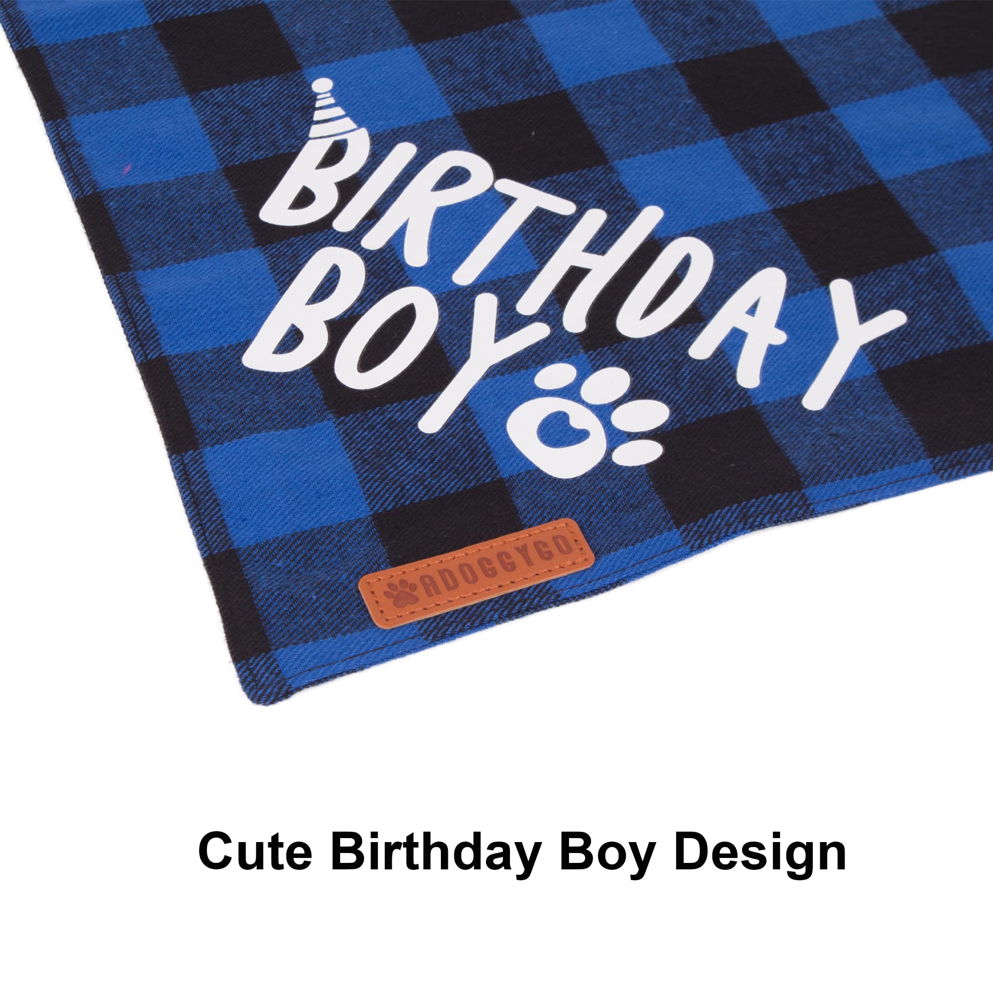 Conjunto de cumpleaños ADOGGYGO para perros, perfecto para celebrar en casa.