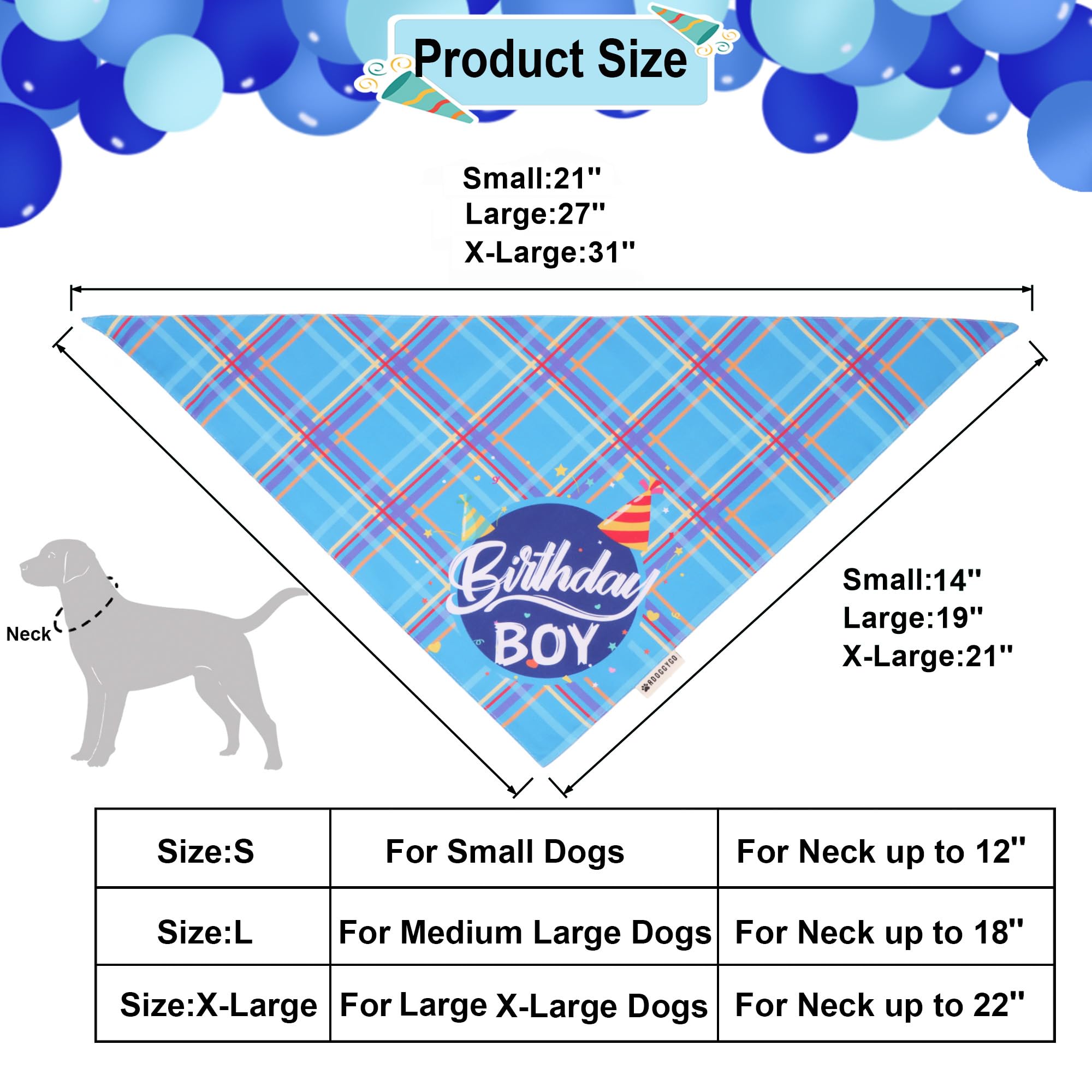 ADOGGYGO números de cumpleaños 0-8 para perro XL, fáciles de personalizar.
