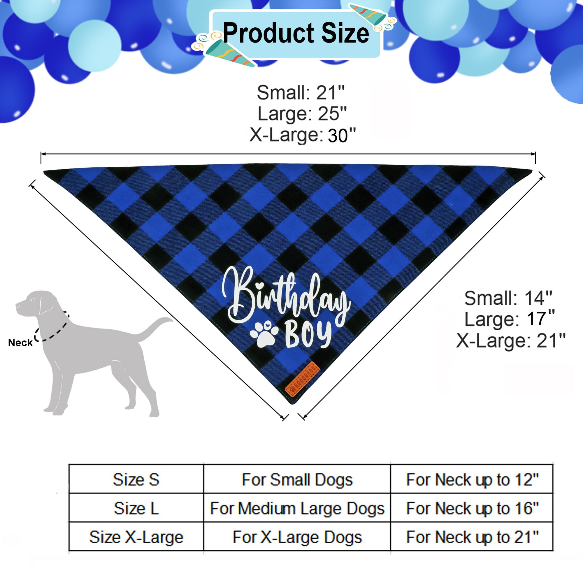 ADOGGYGO números de cumpleaños para sombrero de perro, personaliza la edad con facilidad.