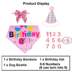 ADOGGYGO pajarita brillantes, diseño llamativo para la fiesta del perro.