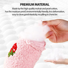 Material Mohair y algodón perla de AdoPet, mayor elasticidad y durabilidad.
