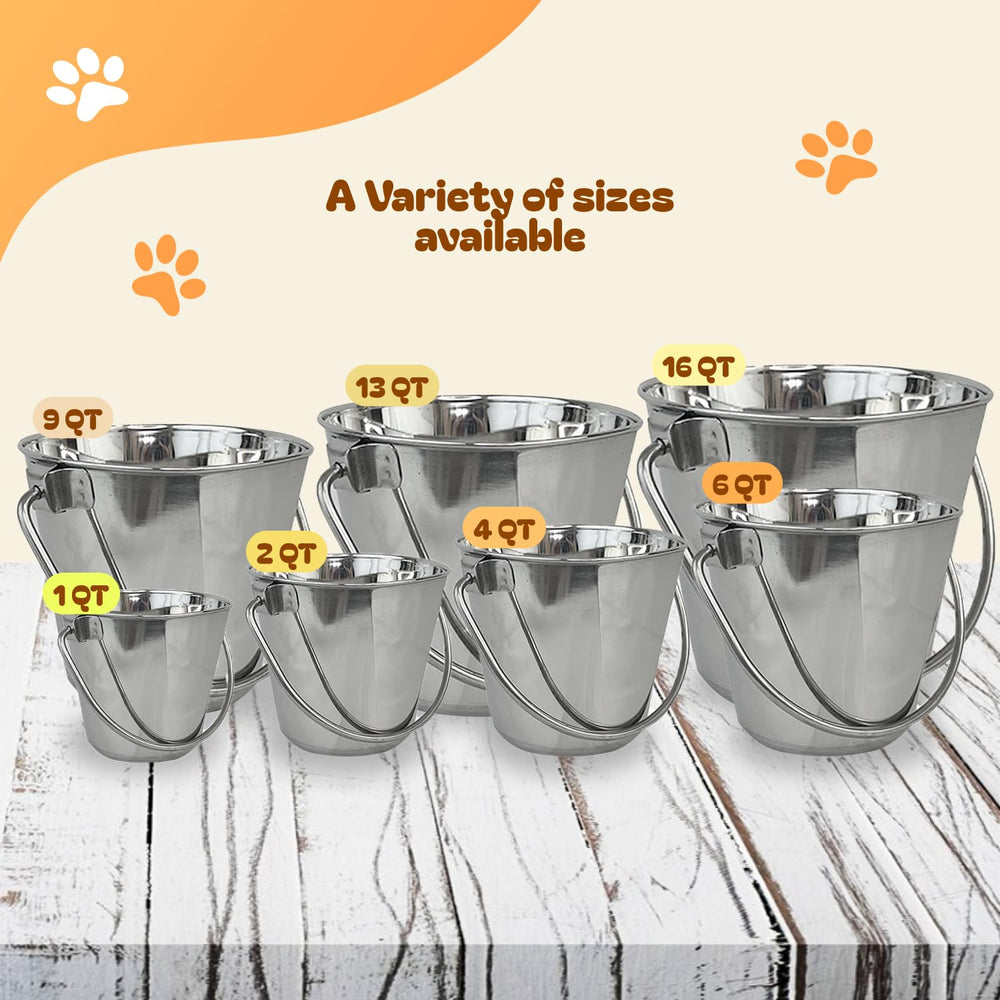 Advance Pet 1qt cubo para uso exterior, ideal para patios y paseos.
