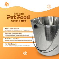 Cubeta duradera de Advance para uso diario en hogares con perros y gatos.