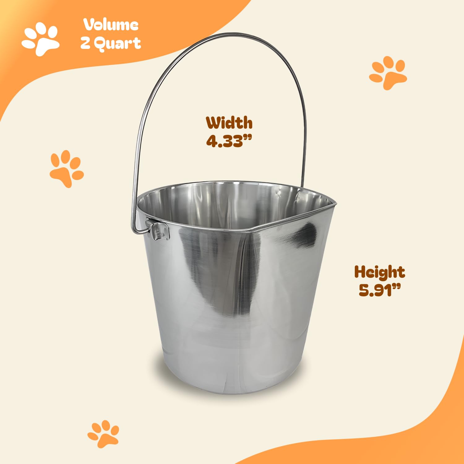 Advance Pet Products cubo de alta resistencia para uso rudo en mascotas.